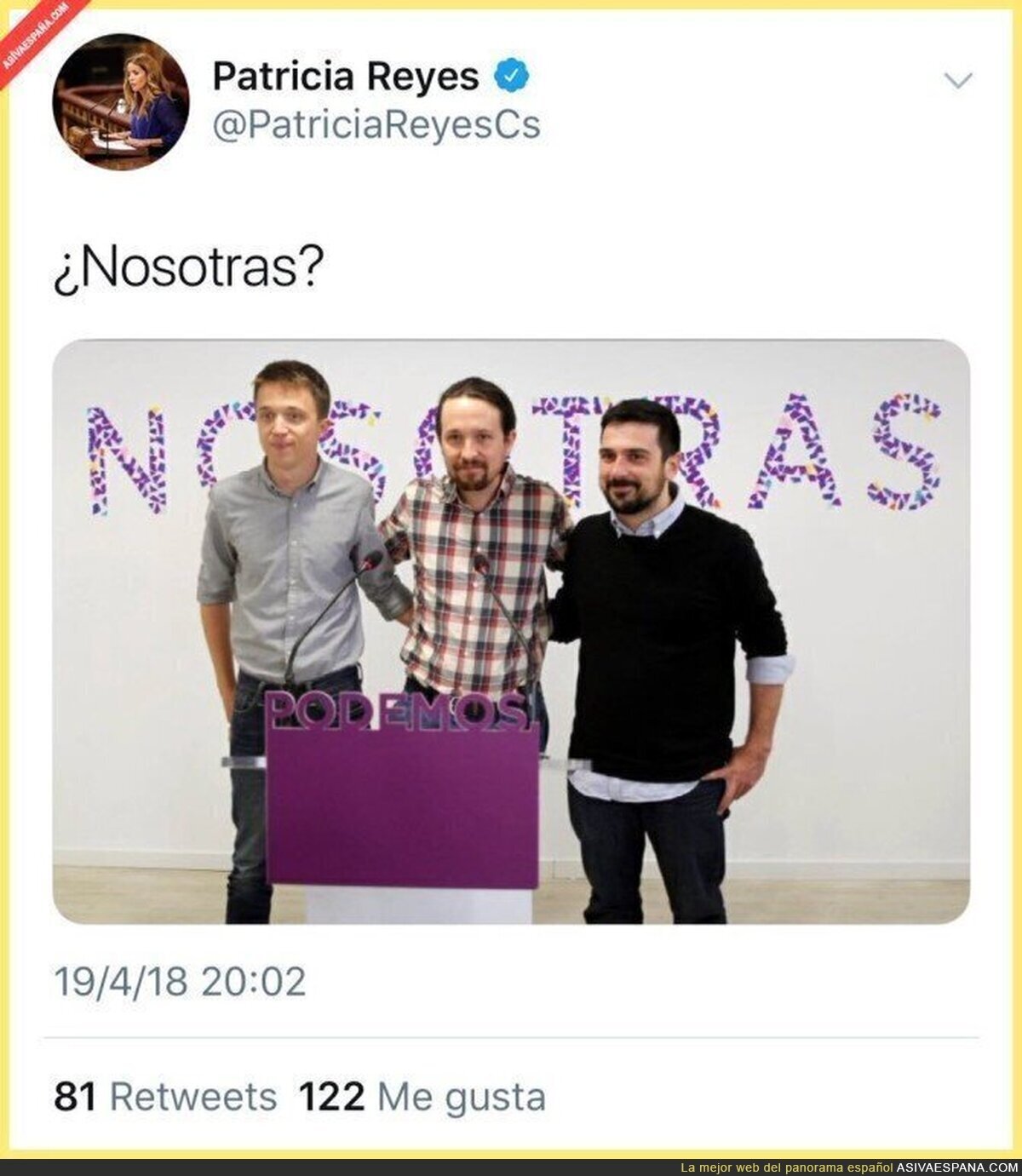 El falso feminismo de Podemos