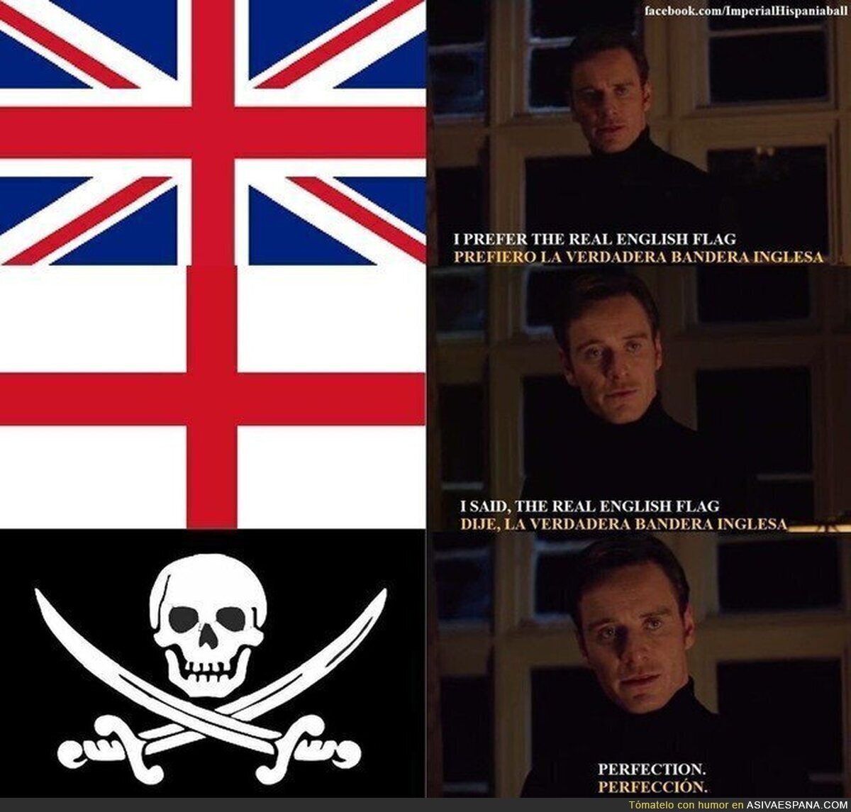 La verdadera bandera de Inglaterra