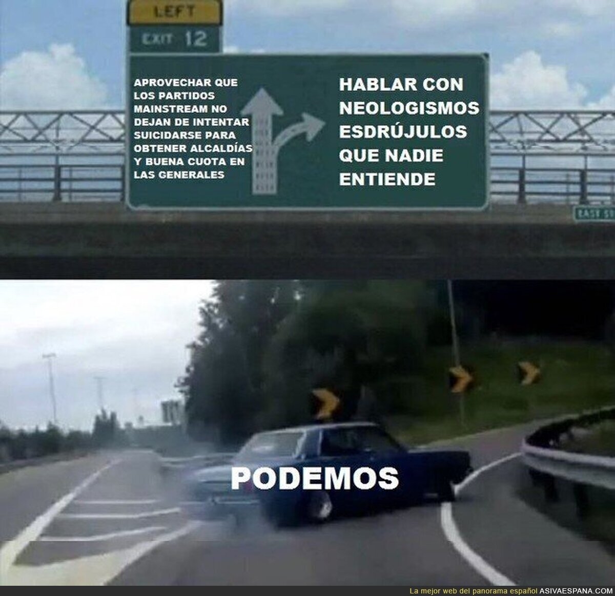 La curiosa táctica de Podemos