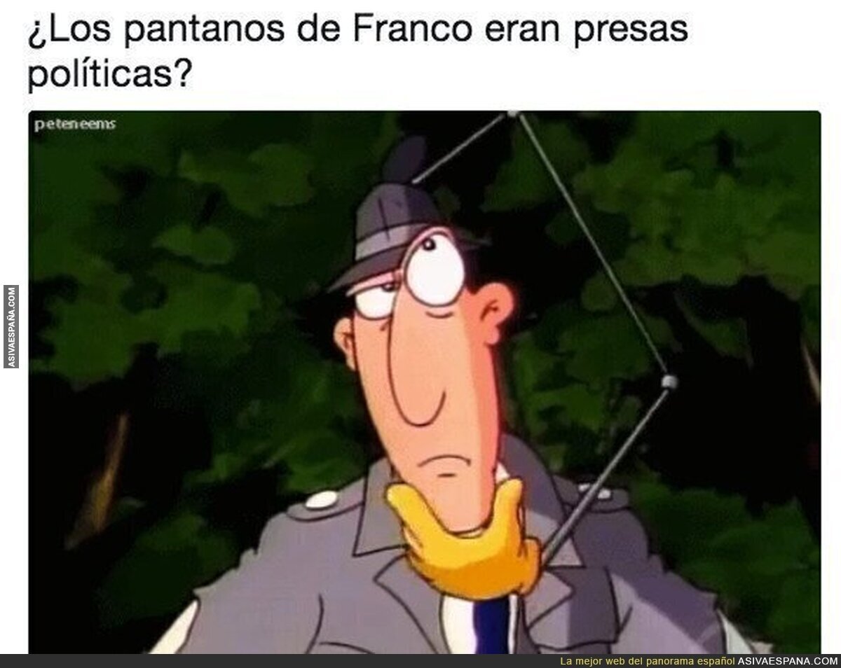 Los pantanos de Franco