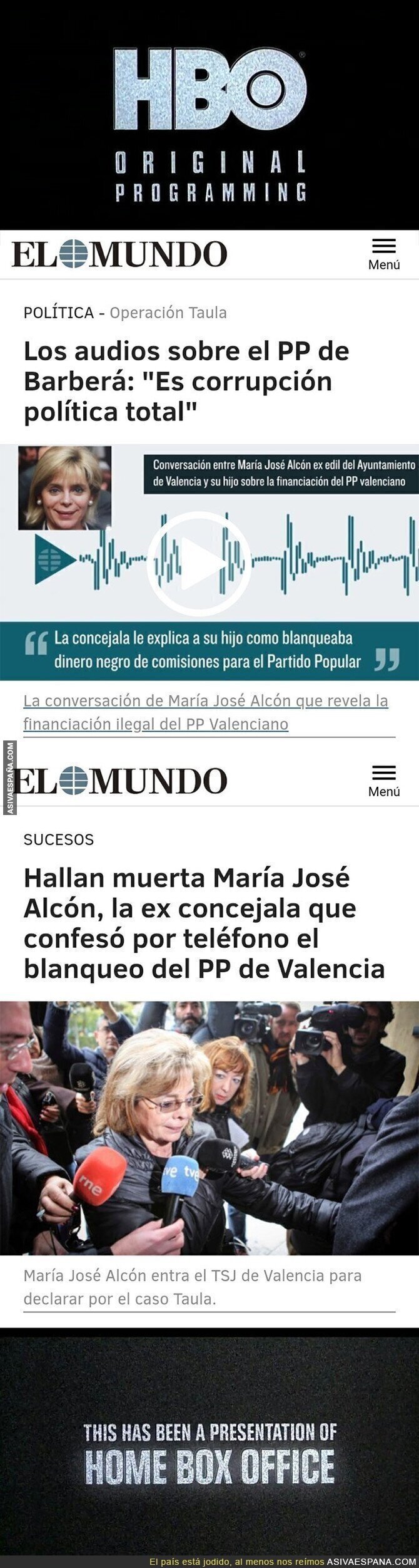 Maria José Alcón entra en la lista de muertes muy sospechosas relacionadas con la corrupción del PP