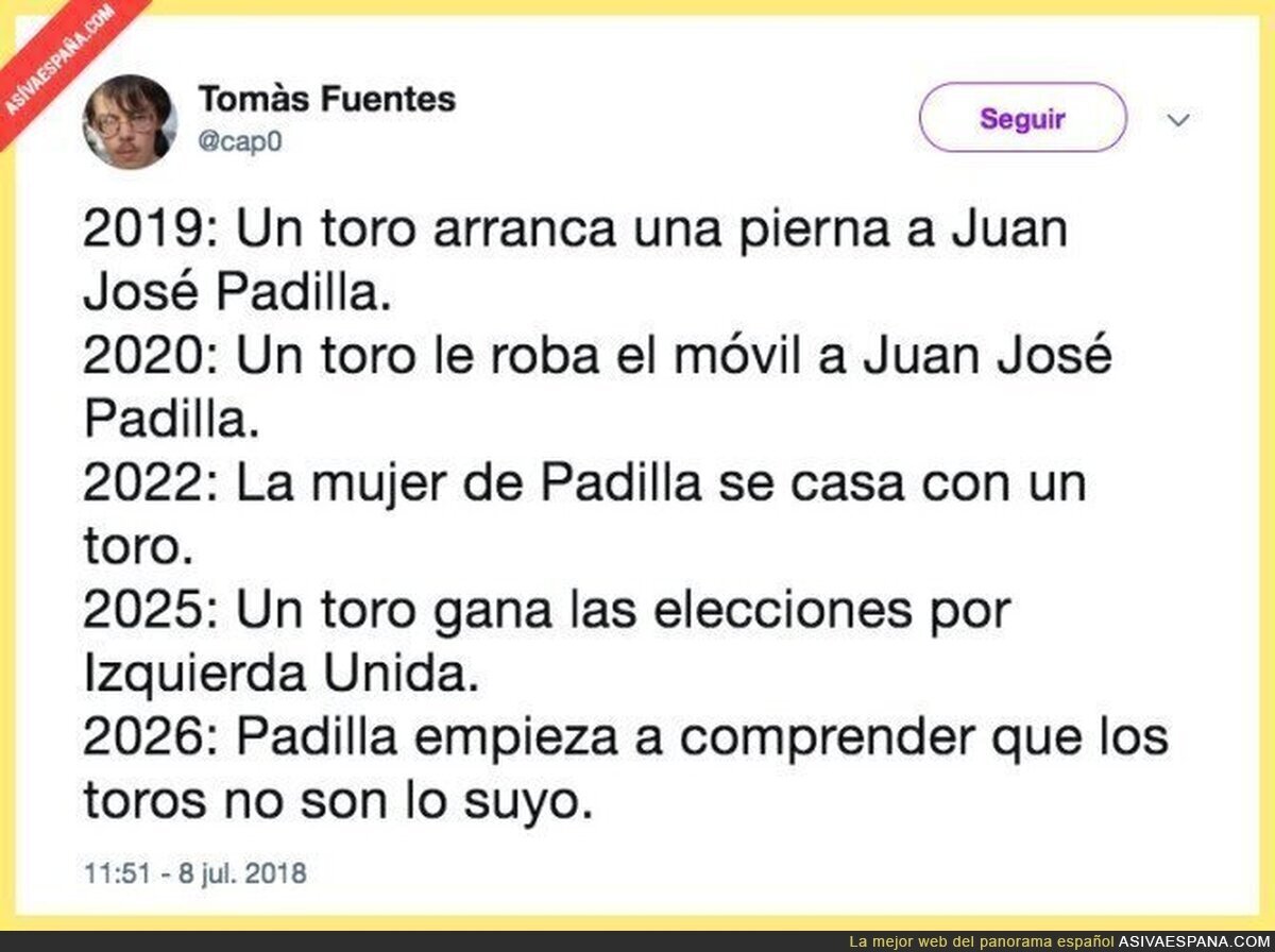 ¿Cuántas señales más necesita Juan José Padilla para dejar el toreo?