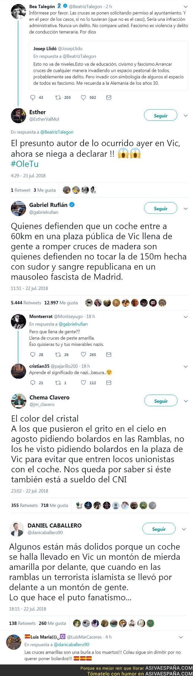 90013 - Los fachas no crecen en los árboles, los subnormales salen de sus cuevas