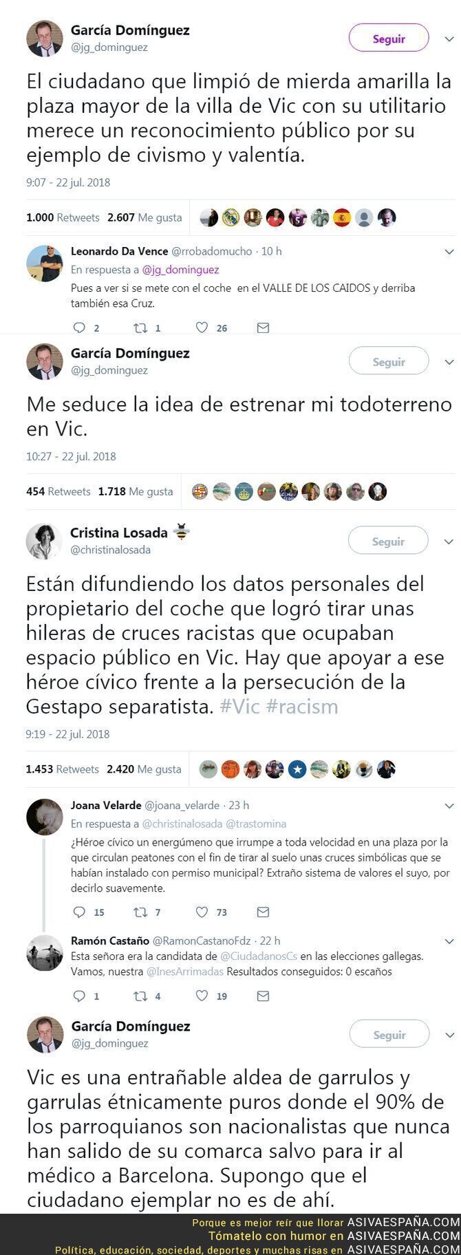 90013 - Los fachas no crecen en los árboles, los subnormales salen de sus cuevas