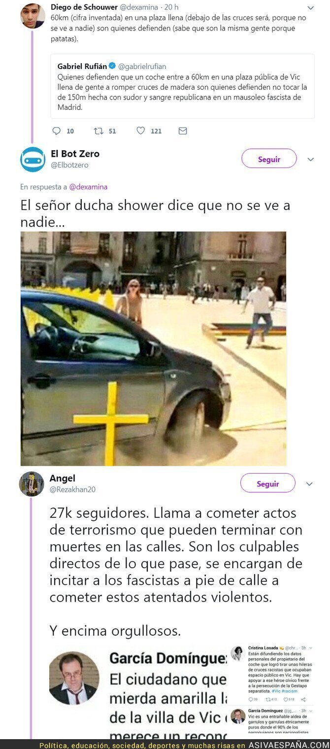 90013 - Los fachas no crecen en los árboles, los subnormales salen de sus cuevas