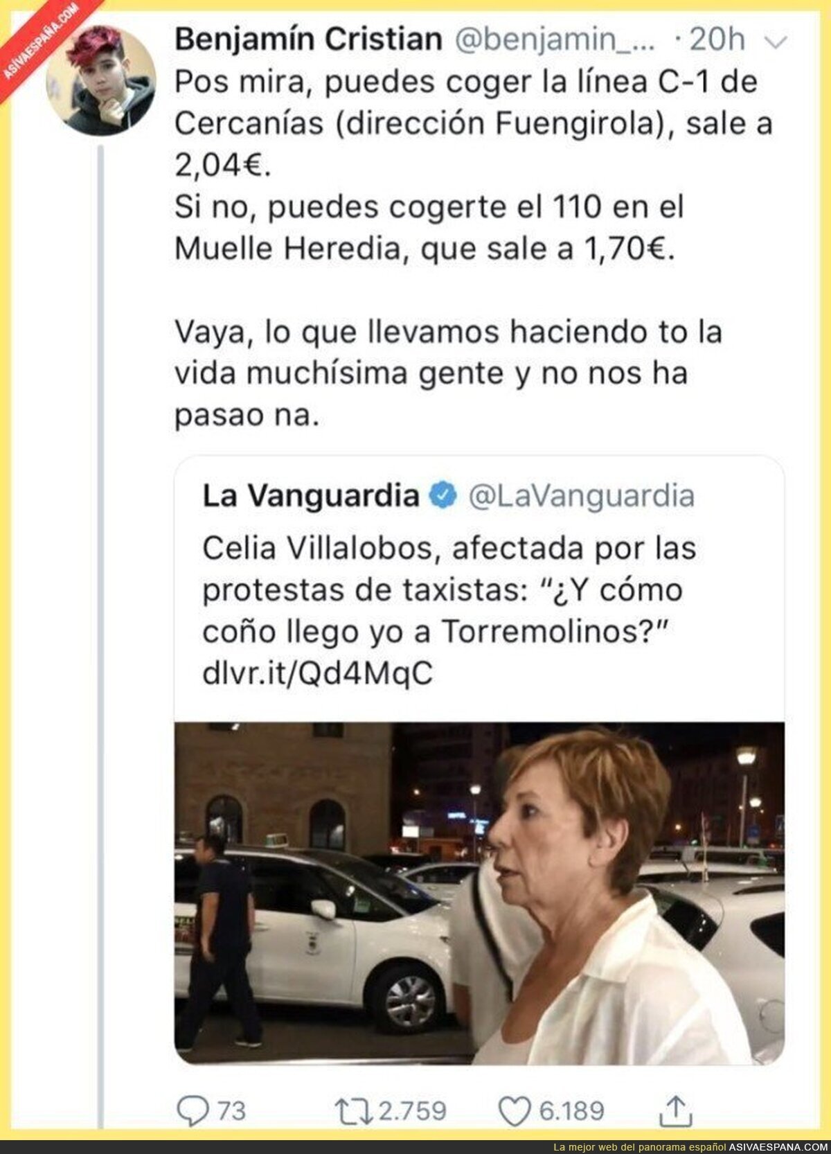 La solución para Celia Villalobos