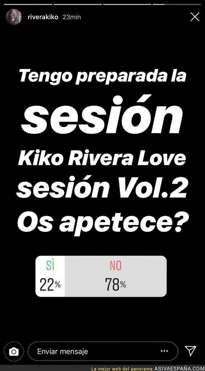 Trolean de forma genial a Kiko Rivera al preguntar a sus fans si quieren escuchar una sesión suya con canciones