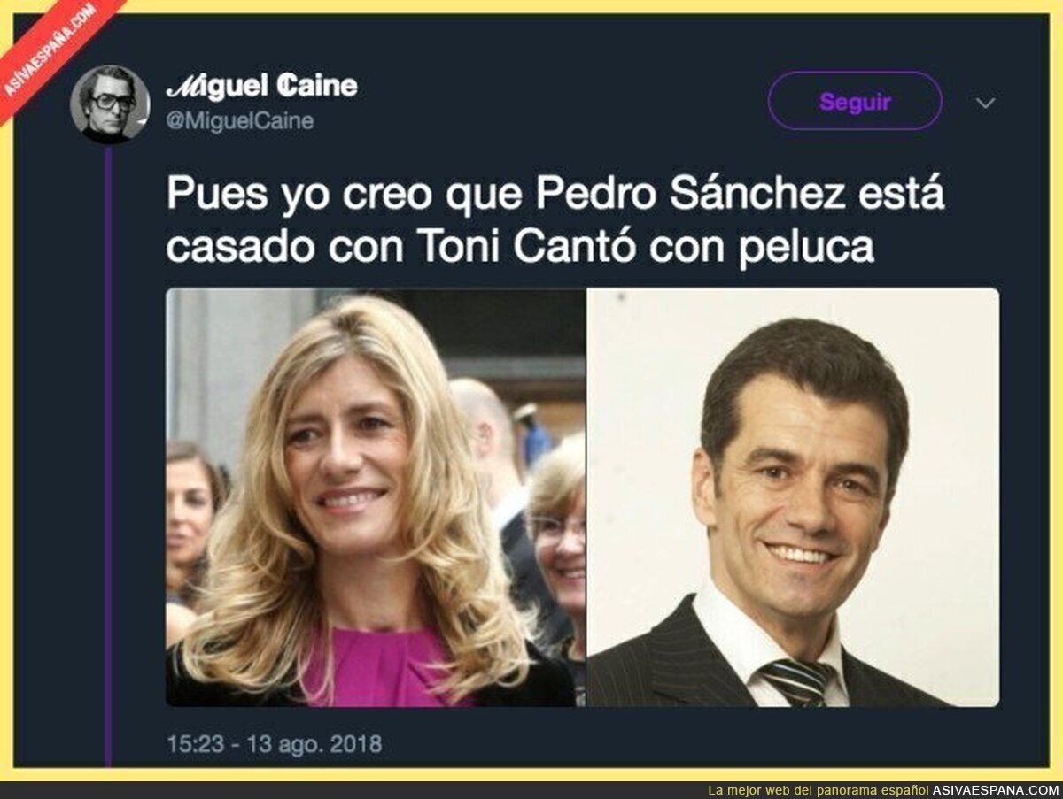 El secreto del matrimonio de Pedro Sánchez