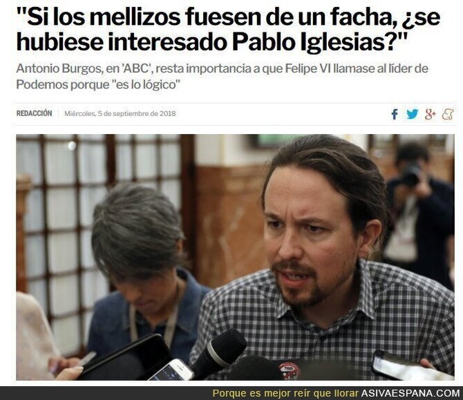 Antonio Burgos, el ABC y el periodismo