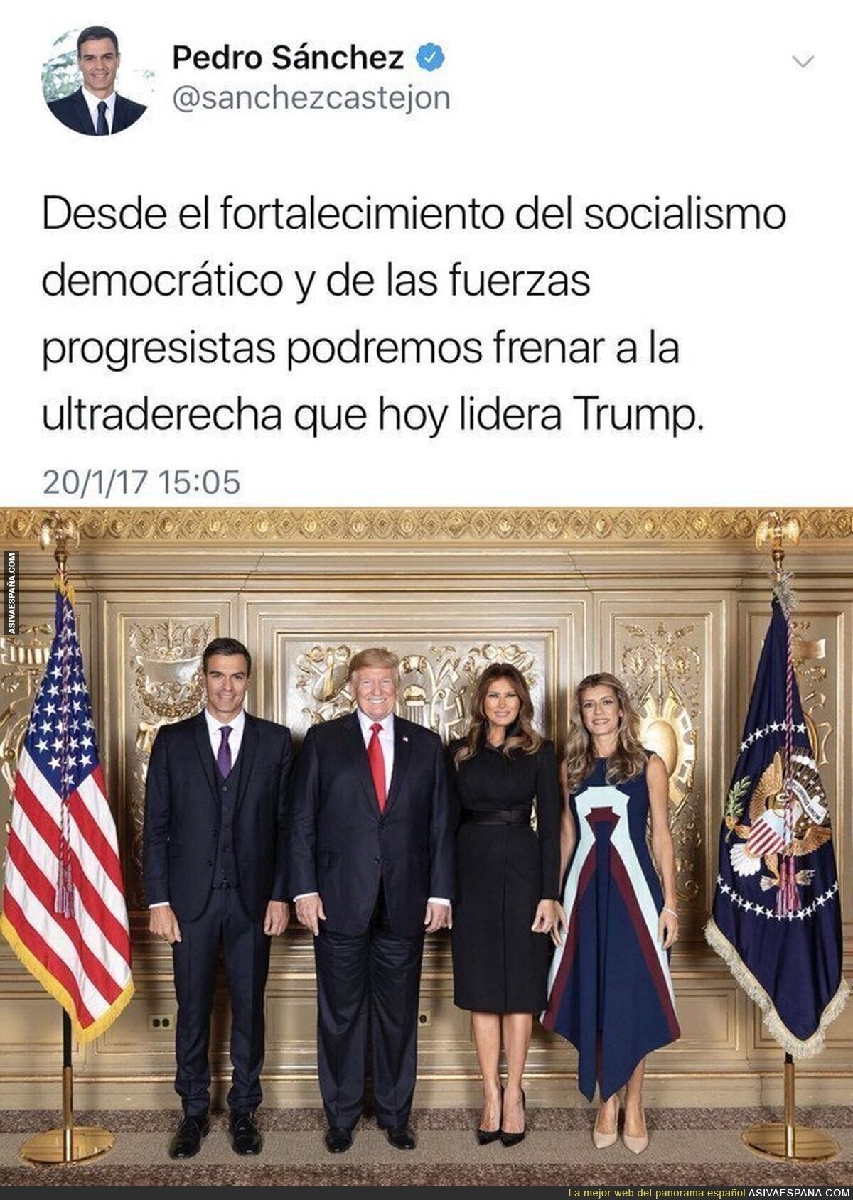 Pedro Sánchez empieza a frenar a Trump