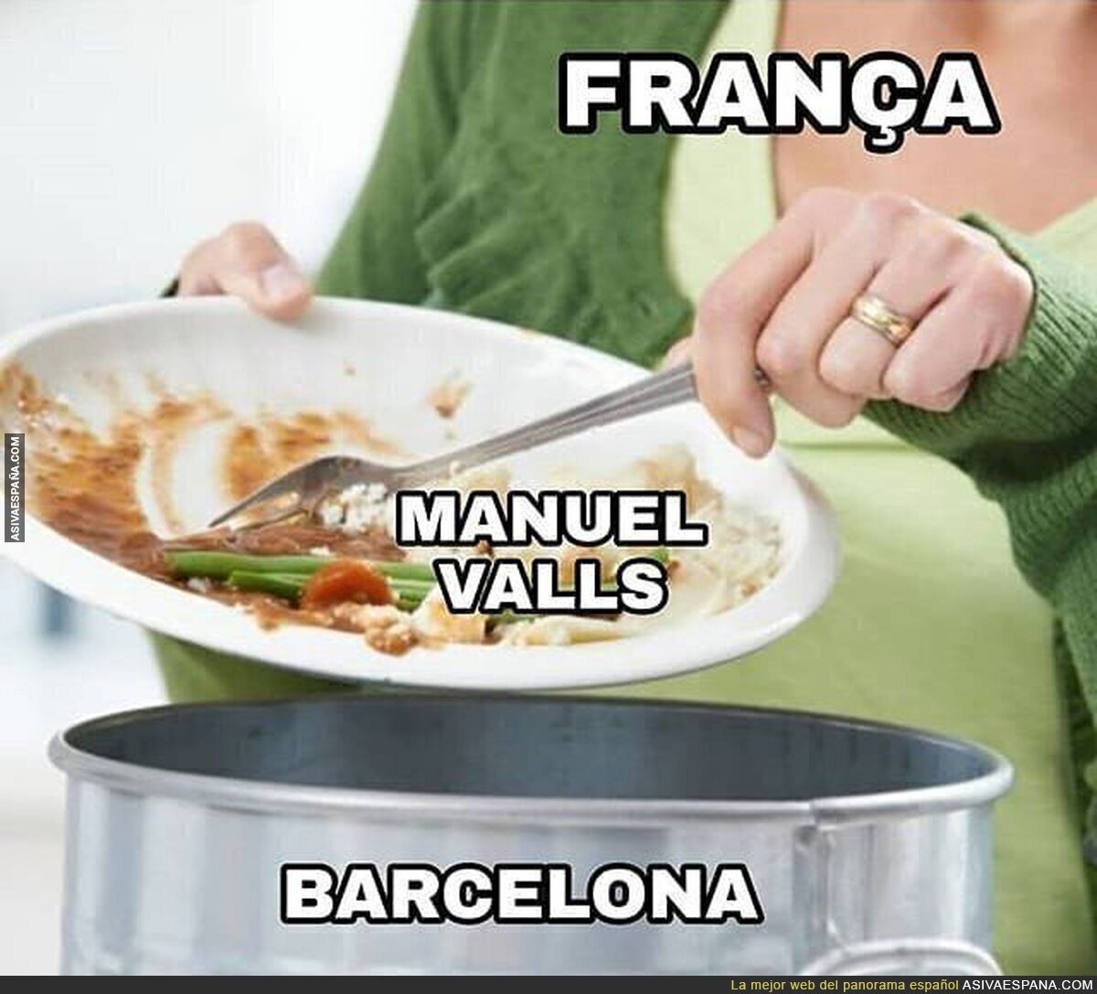 Ada Colau vs Manuel Valls