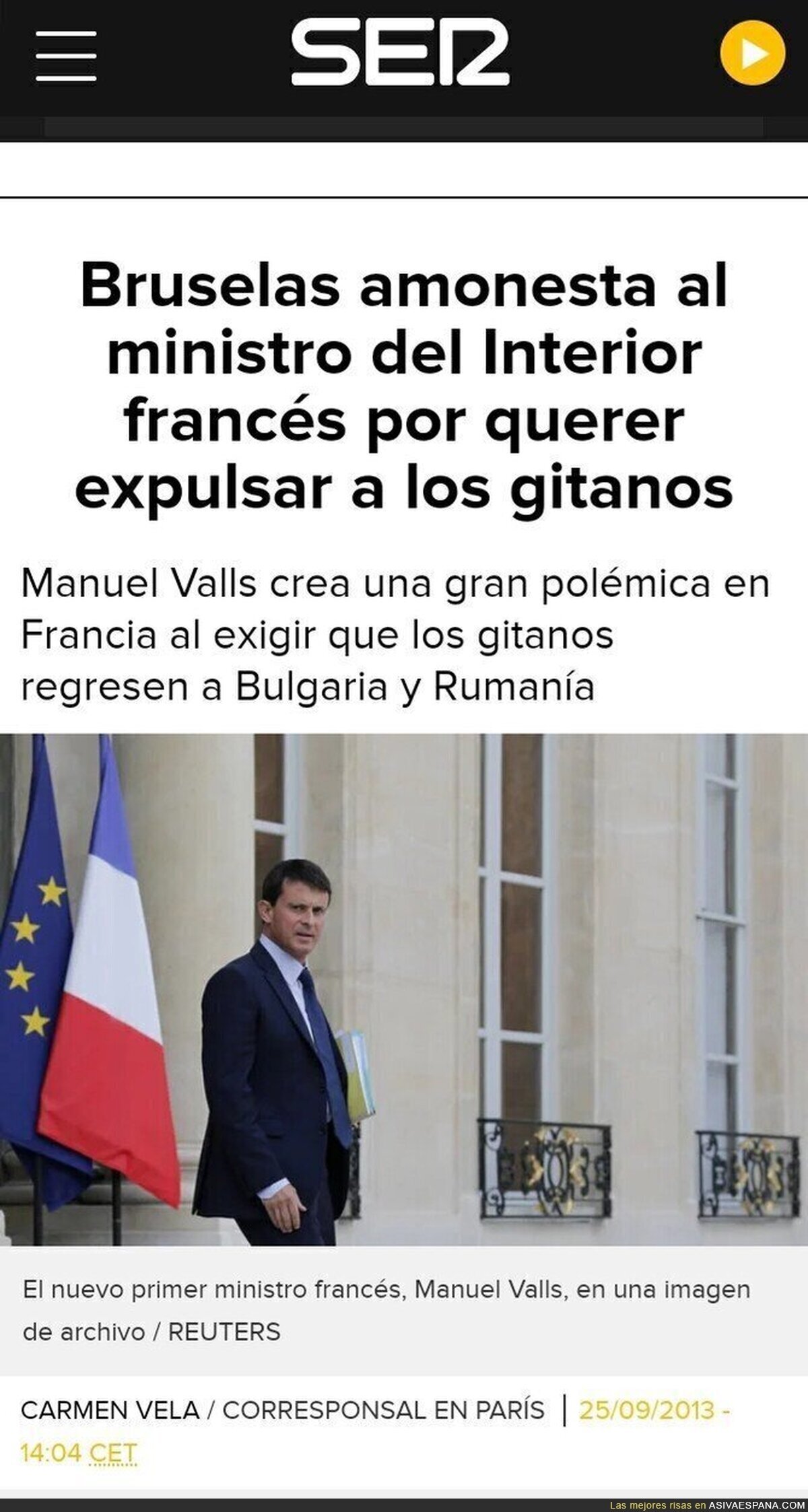 La hemeroteca atiza al masón Manuel Valls