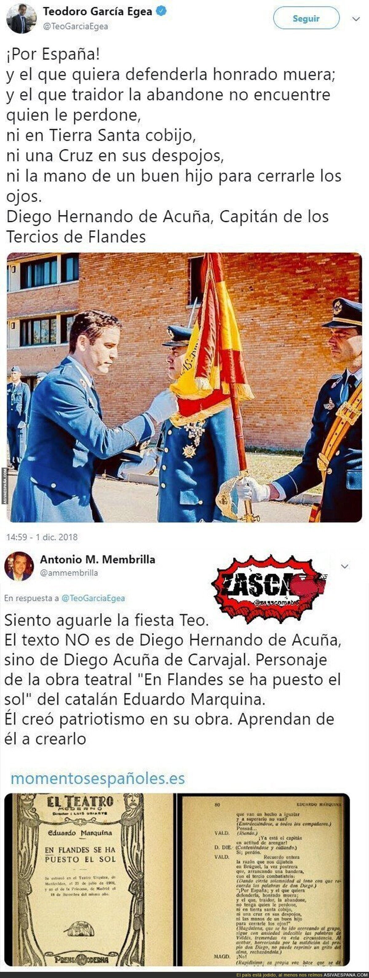 ZAS histórico a Teodoro García