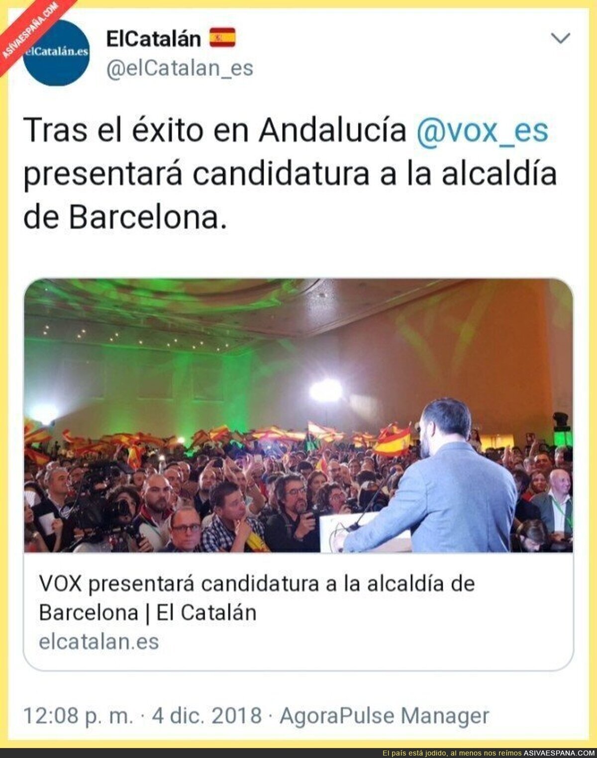 Ciudadanos de Cataluña, VOX ya está aquí