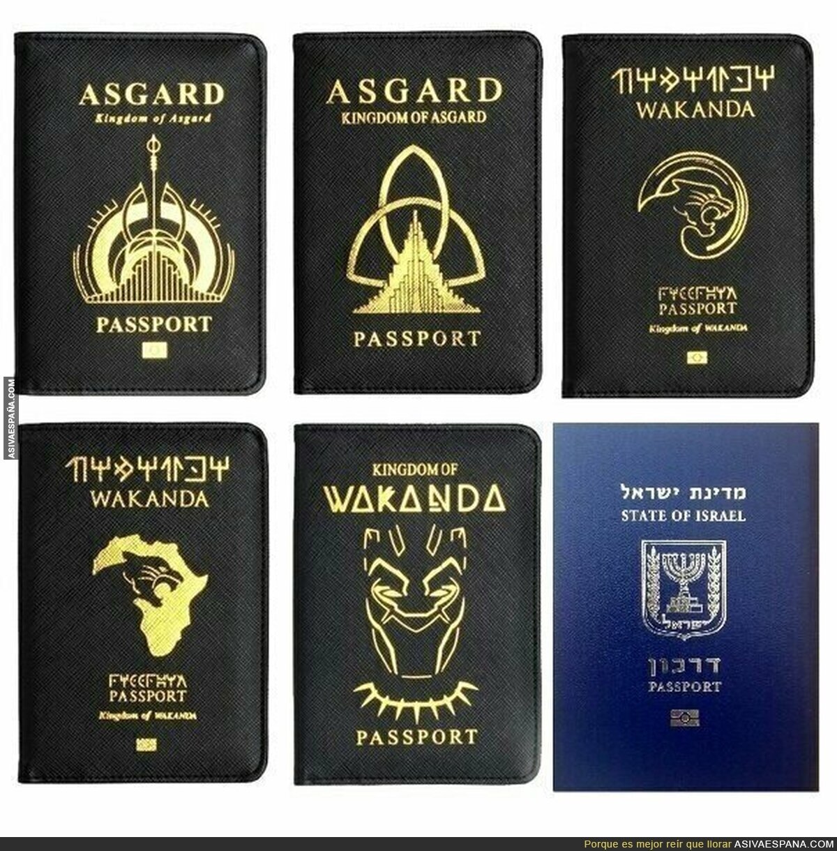 Pasaportes de estados imaginarios