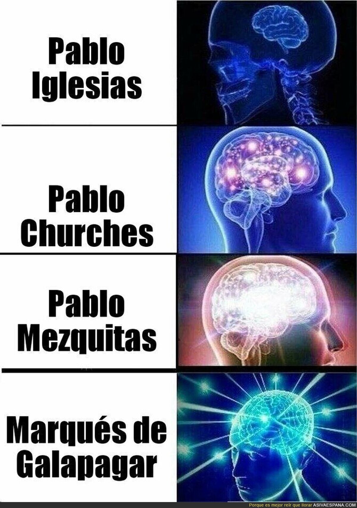 Pablo Iglesias y sus nombres