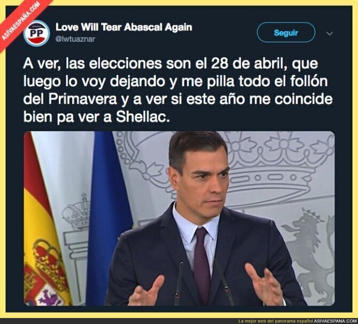 Pedro Sánchez debe organizarse bien