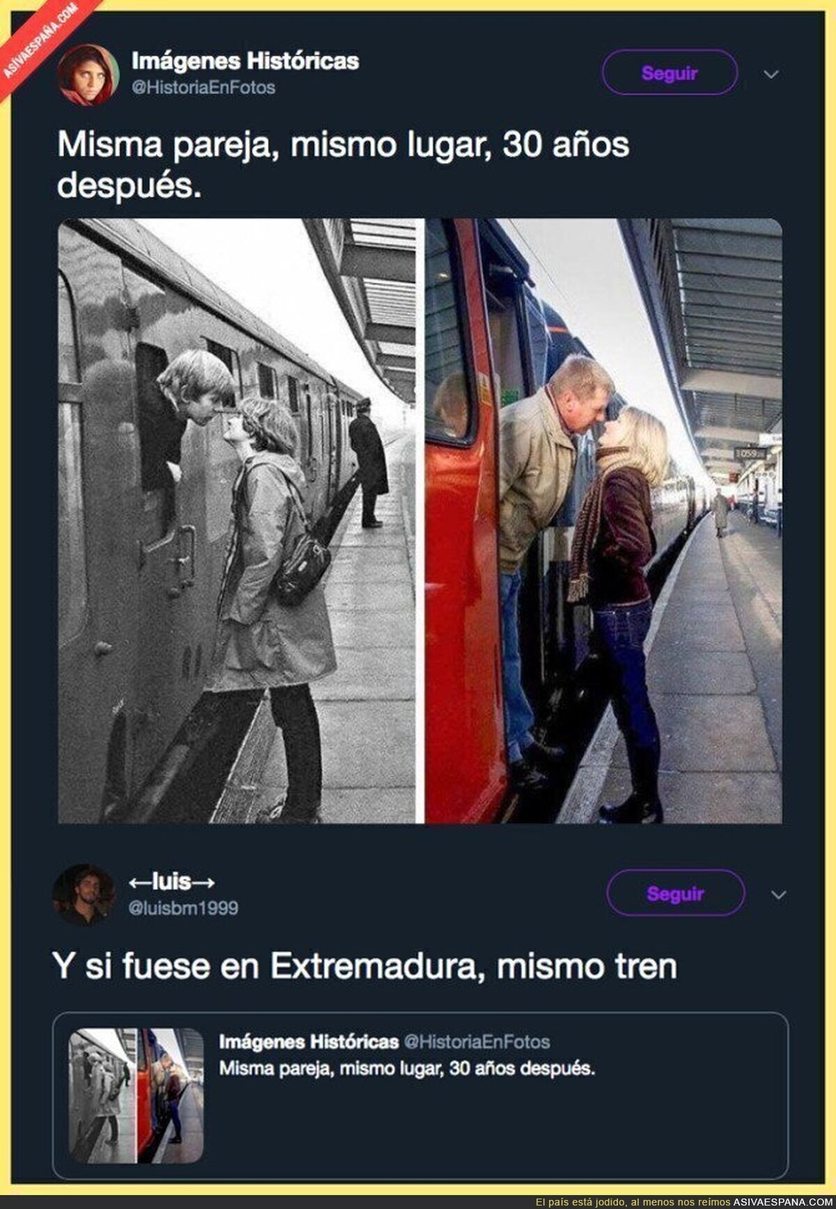 El tren en Extremadura está realmente mal