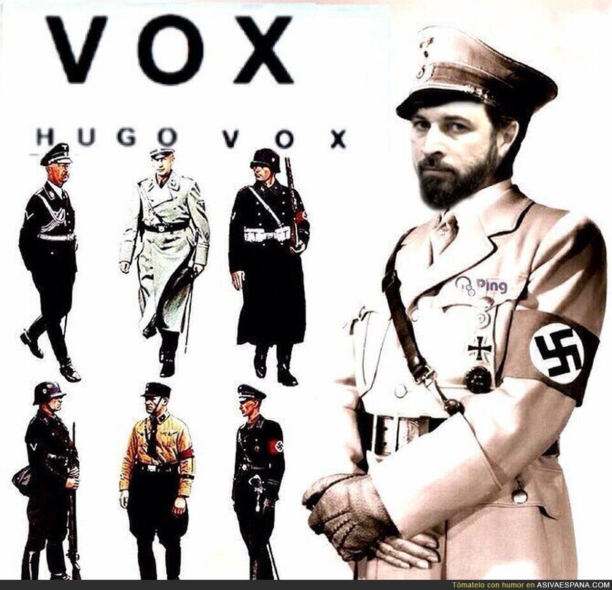 Hugo VOX... Nazis de escaparate