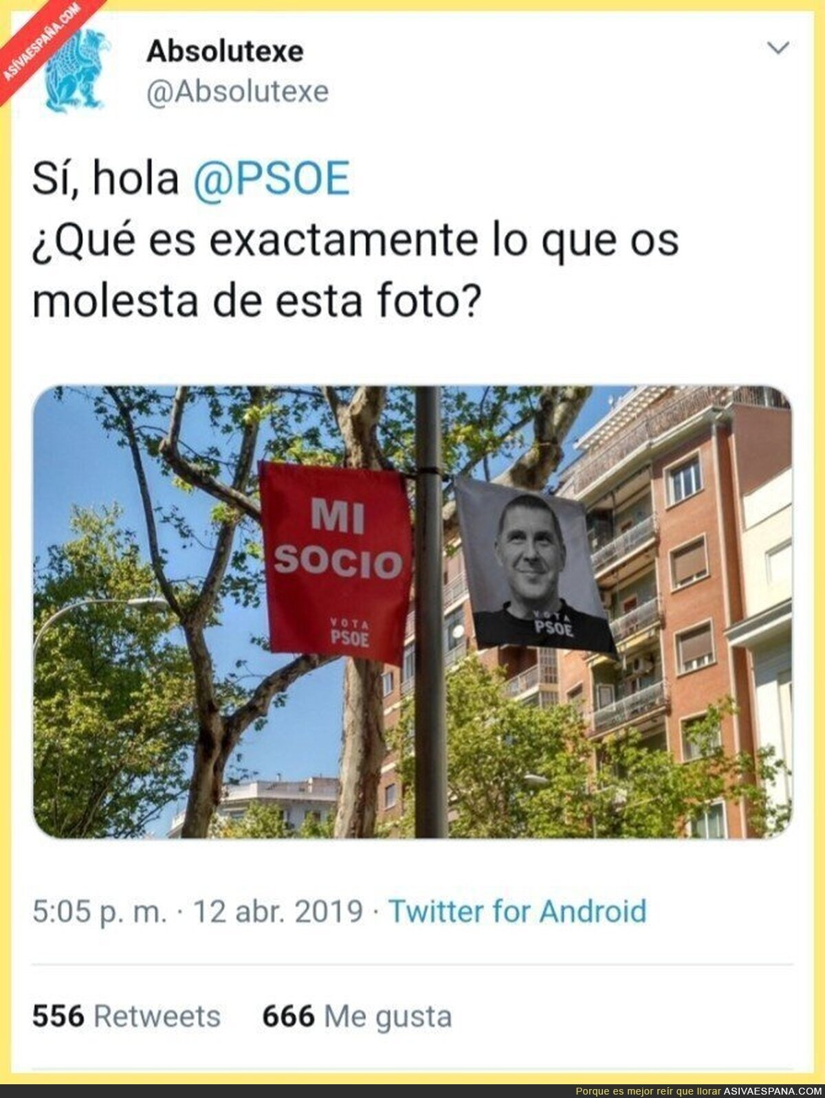 Lo que el PSOE no puede negar