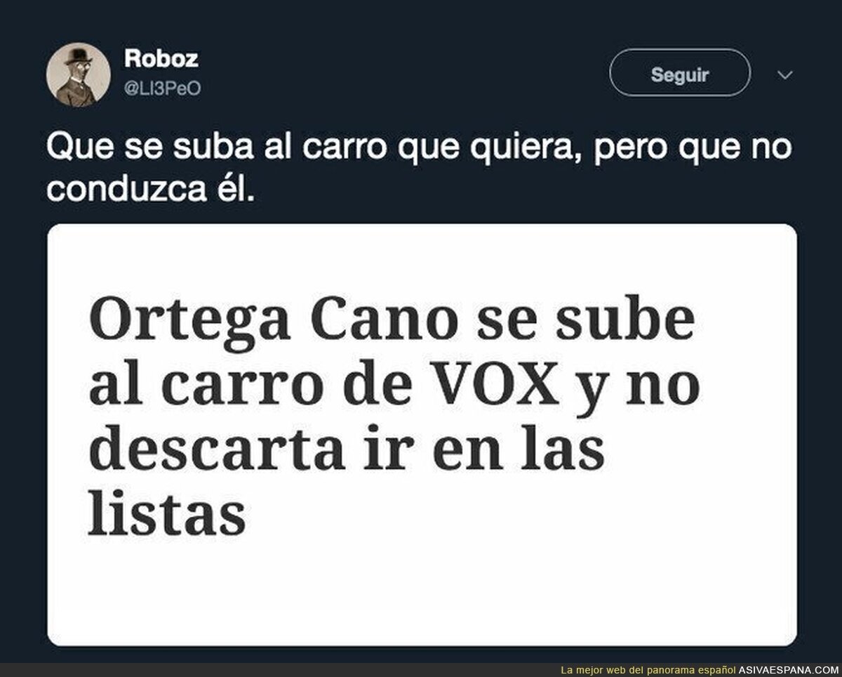 Ortega Cano se suma a VOX