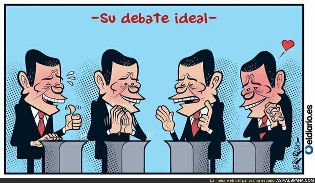 El debate ideal de Pedro Sánchez
