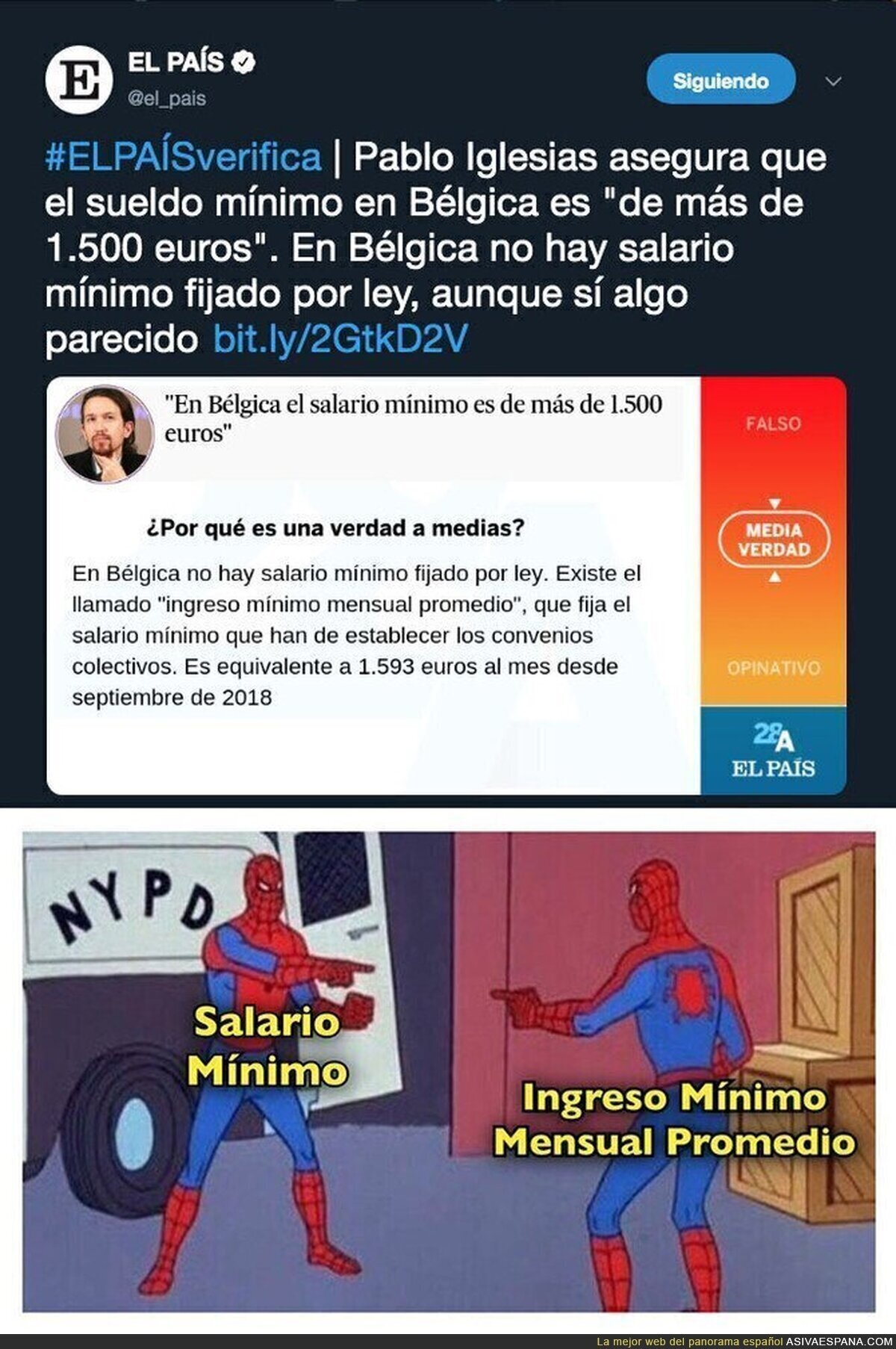 En 'El País' no encontraban nada en lo que Pablo Iglesias mentía así que se inventaron una