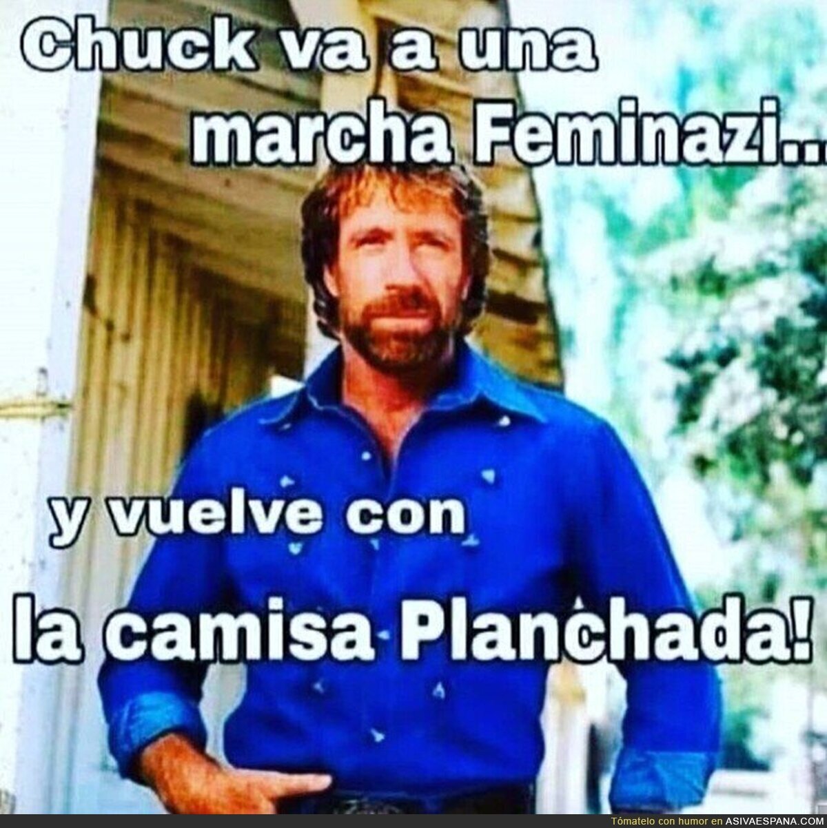 Chuck Norris vs feminazis