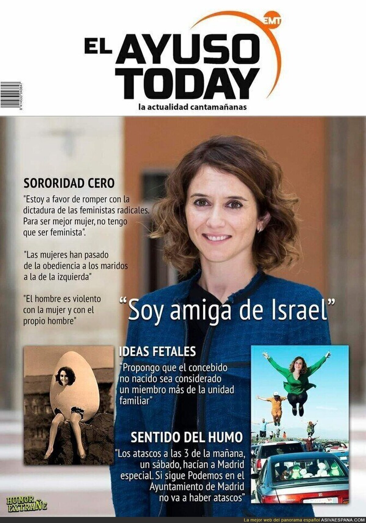 Hoy en noticias de Isabel Díaz Ayuso...
