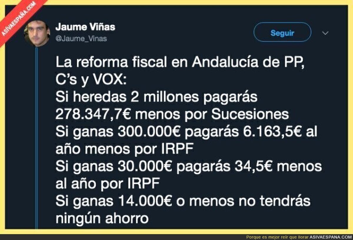 La Andalucía de PP, C's y VOX