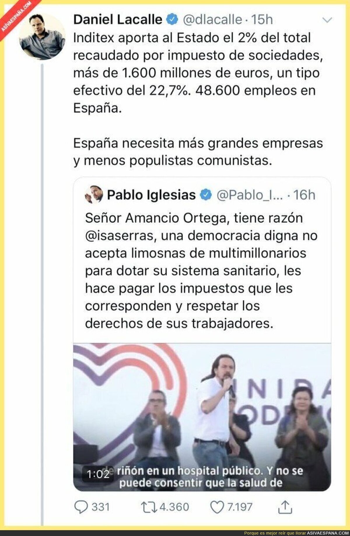 Las polémicas donaciones de Amancio Ortega