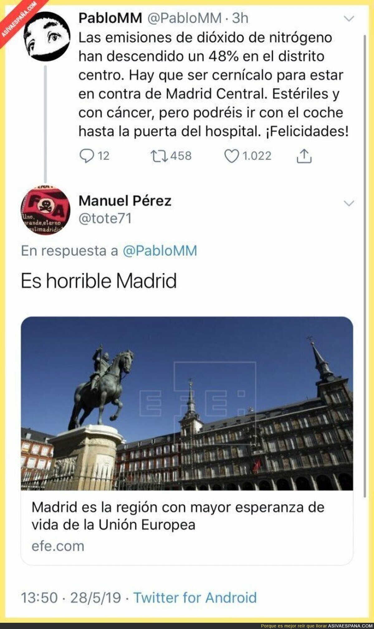 Madrid no está tan mal como algunos quieren hacer creer
