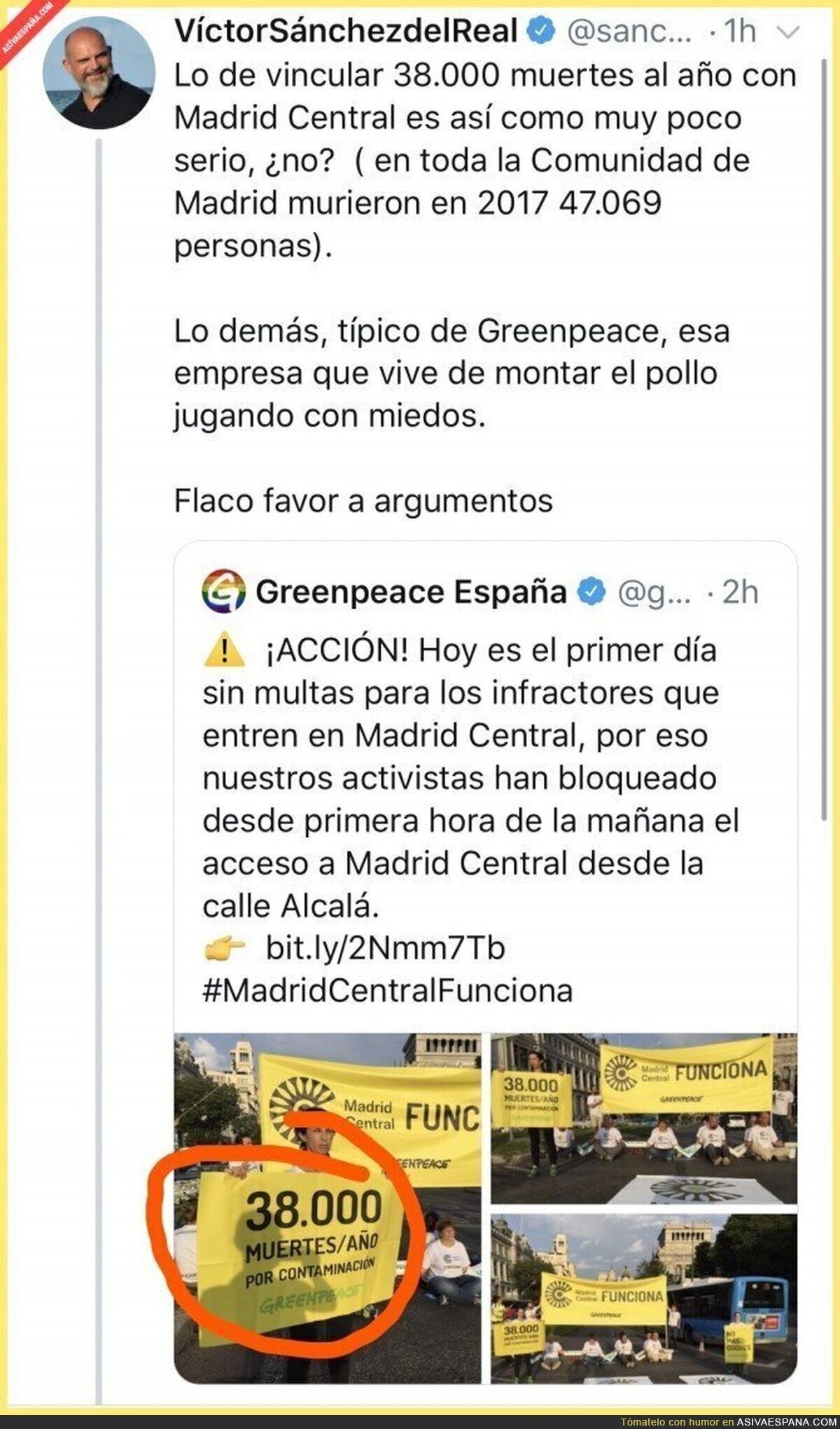 Greenpeace va de mal en peor