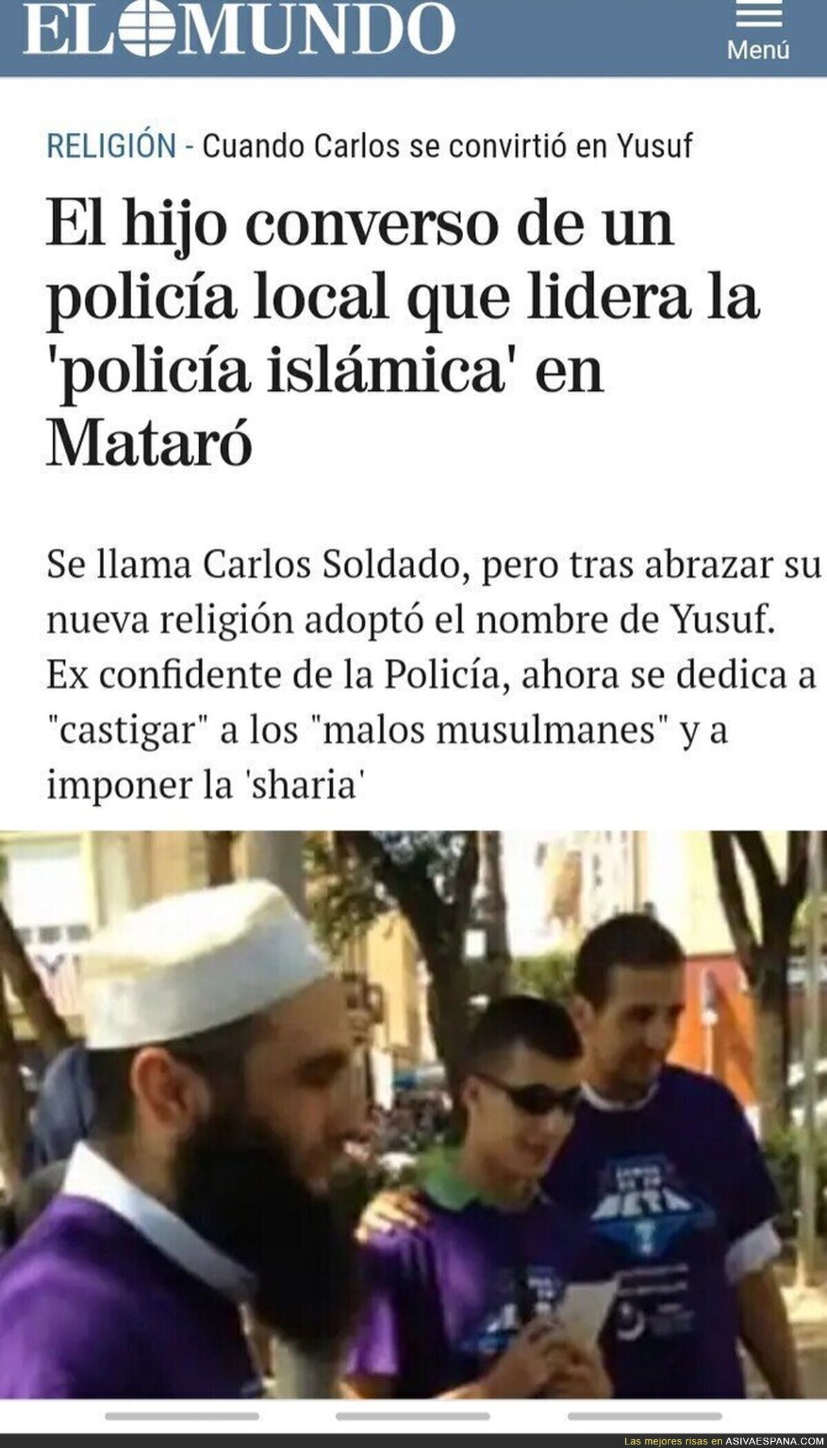 La "policía islámica" llega a España