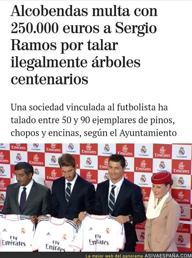 Otro patriota llamado Sergio Ramos