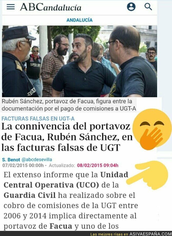 [ ASÍ VA ESPAÑA ] Facua es cómplice de la corrupción de la UGT-PSOE
