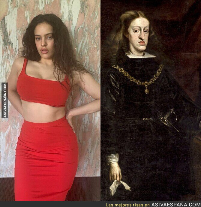 Asi Va Espana Rosalia Es La Reencarnacion De Carlos Ii