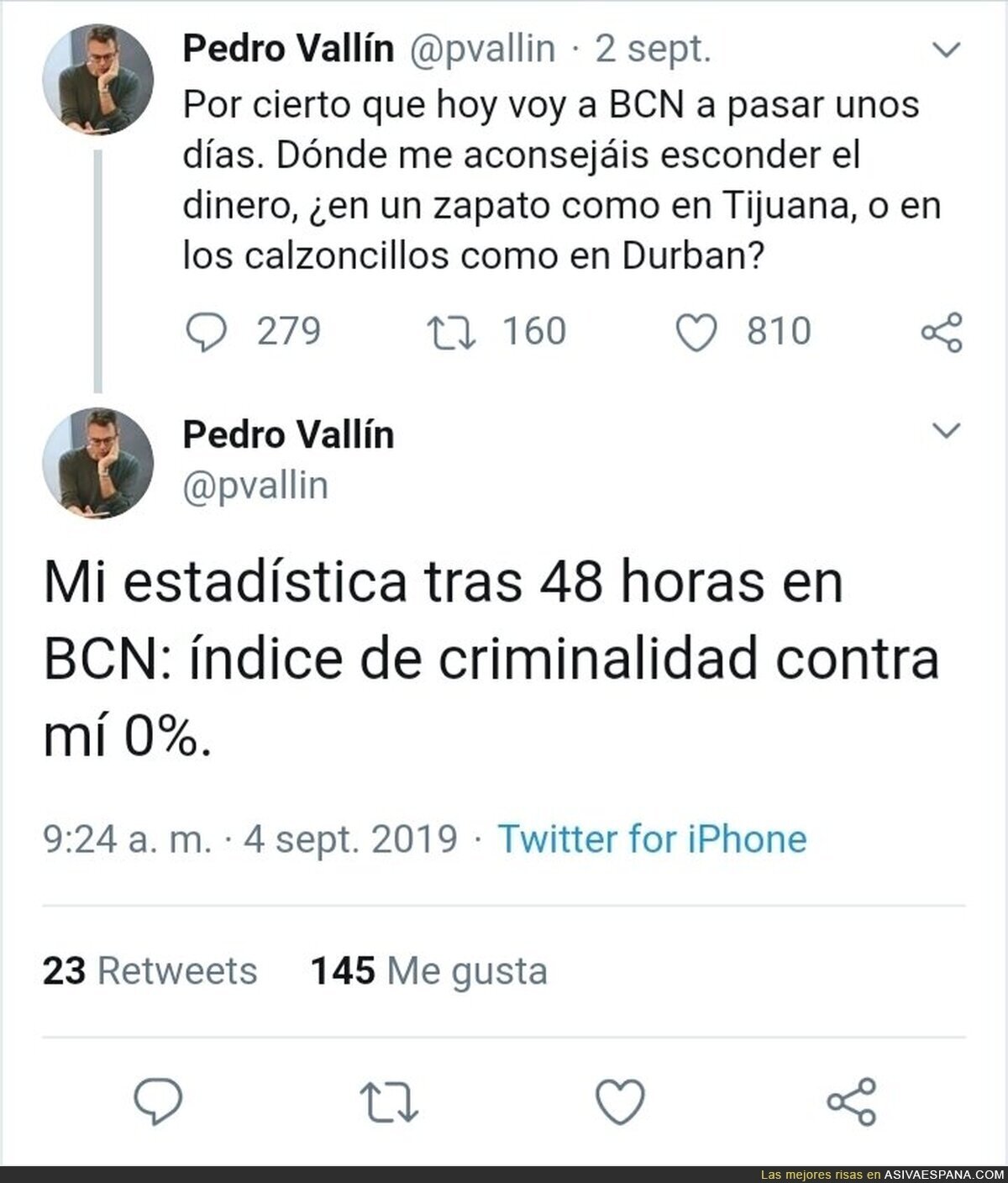 Se puede decir más alto, pero no más claro.