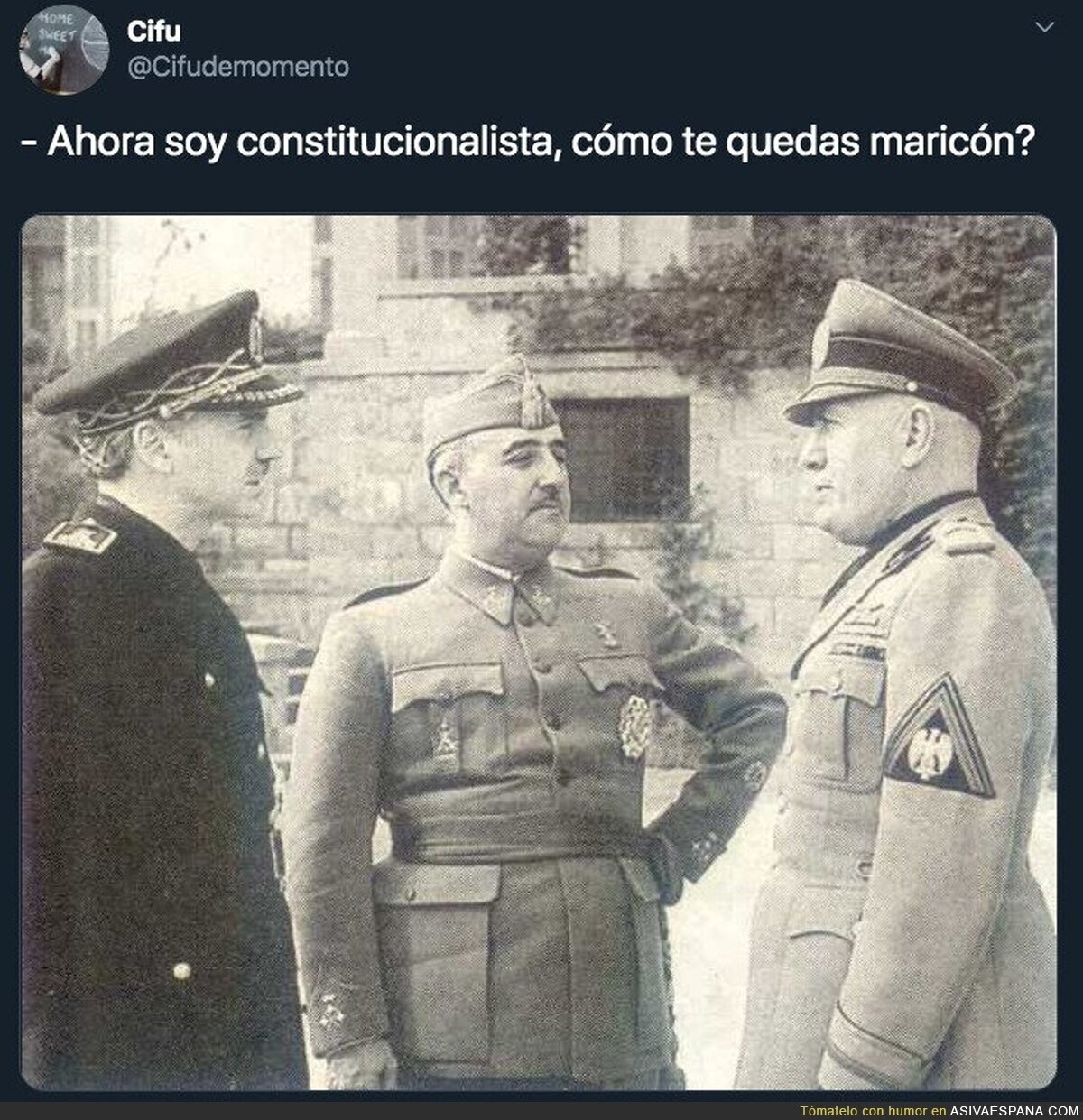 Franco el constitucionalista