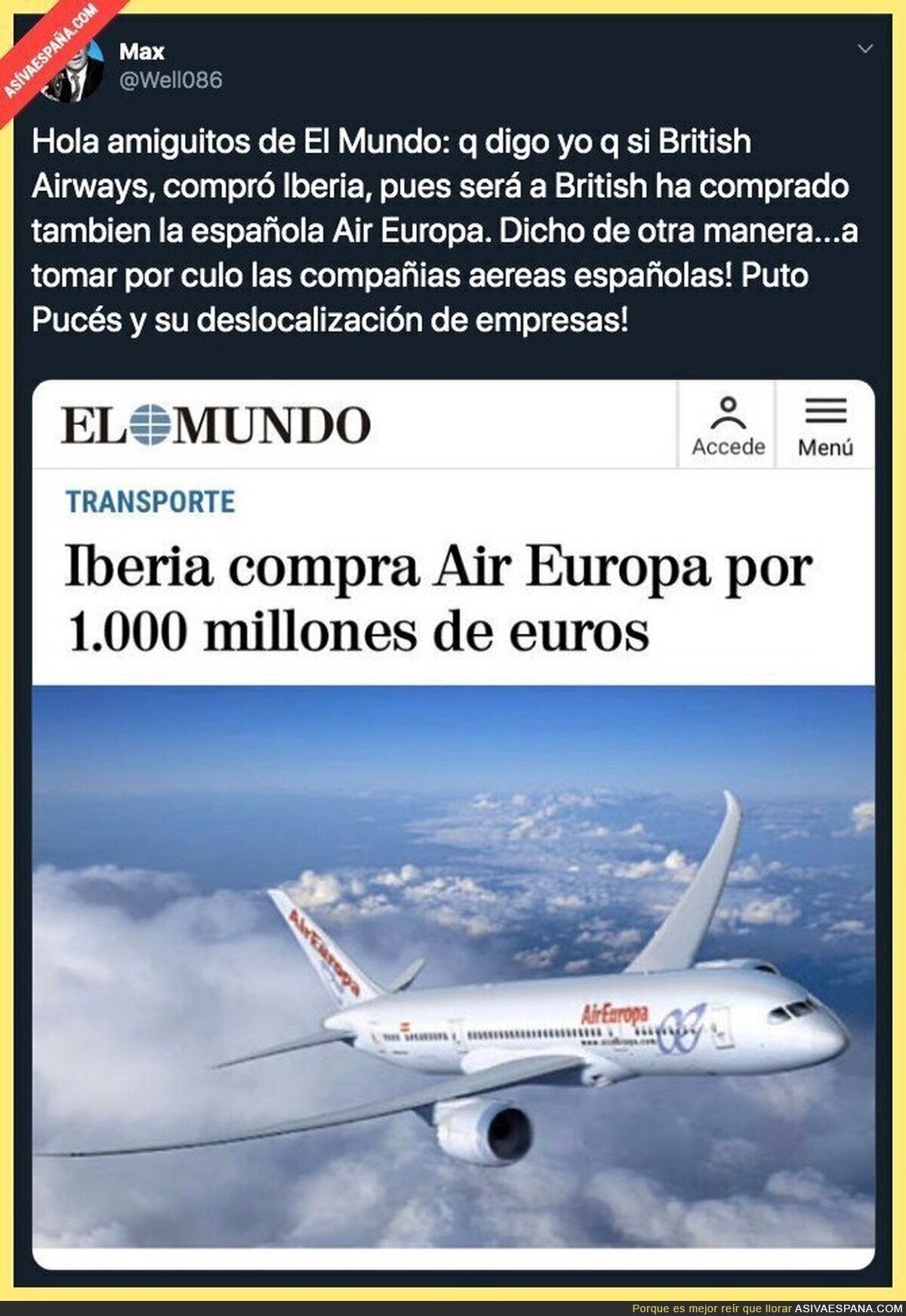 Adiós a las empresas aéreas españolas