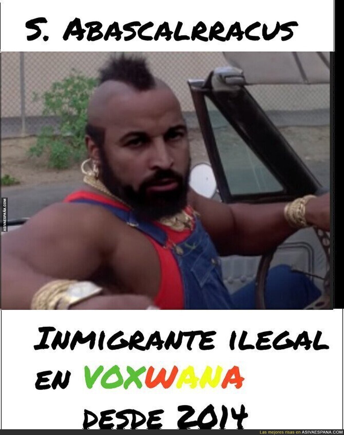 El inmigrante Abascal