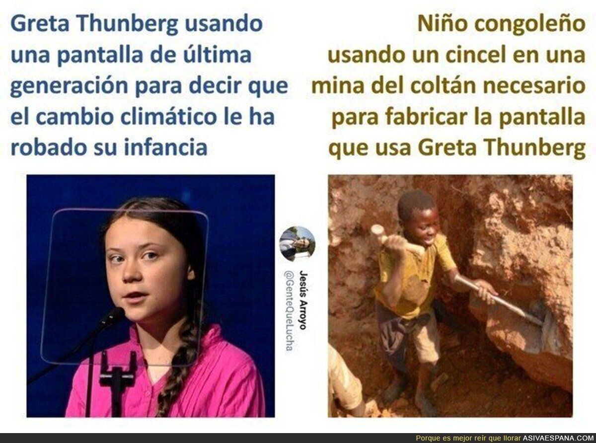 Greta Thunberg abandona sus estudios para cobrar un millón de euros de todos los españoles