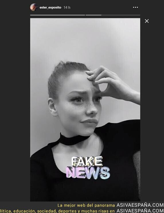 129464 - Ester Expósito estalla ante las noticias de su relación con Benzema