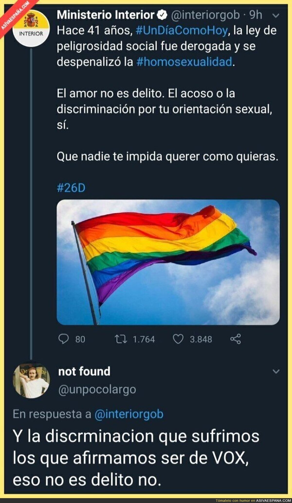 "La discriminación por ser de VOX"