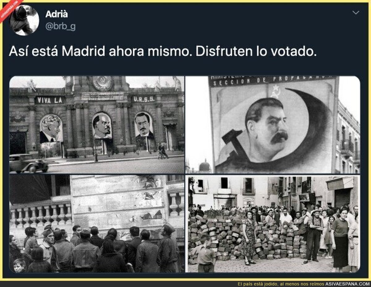 Imposible la convivencia en Madrid