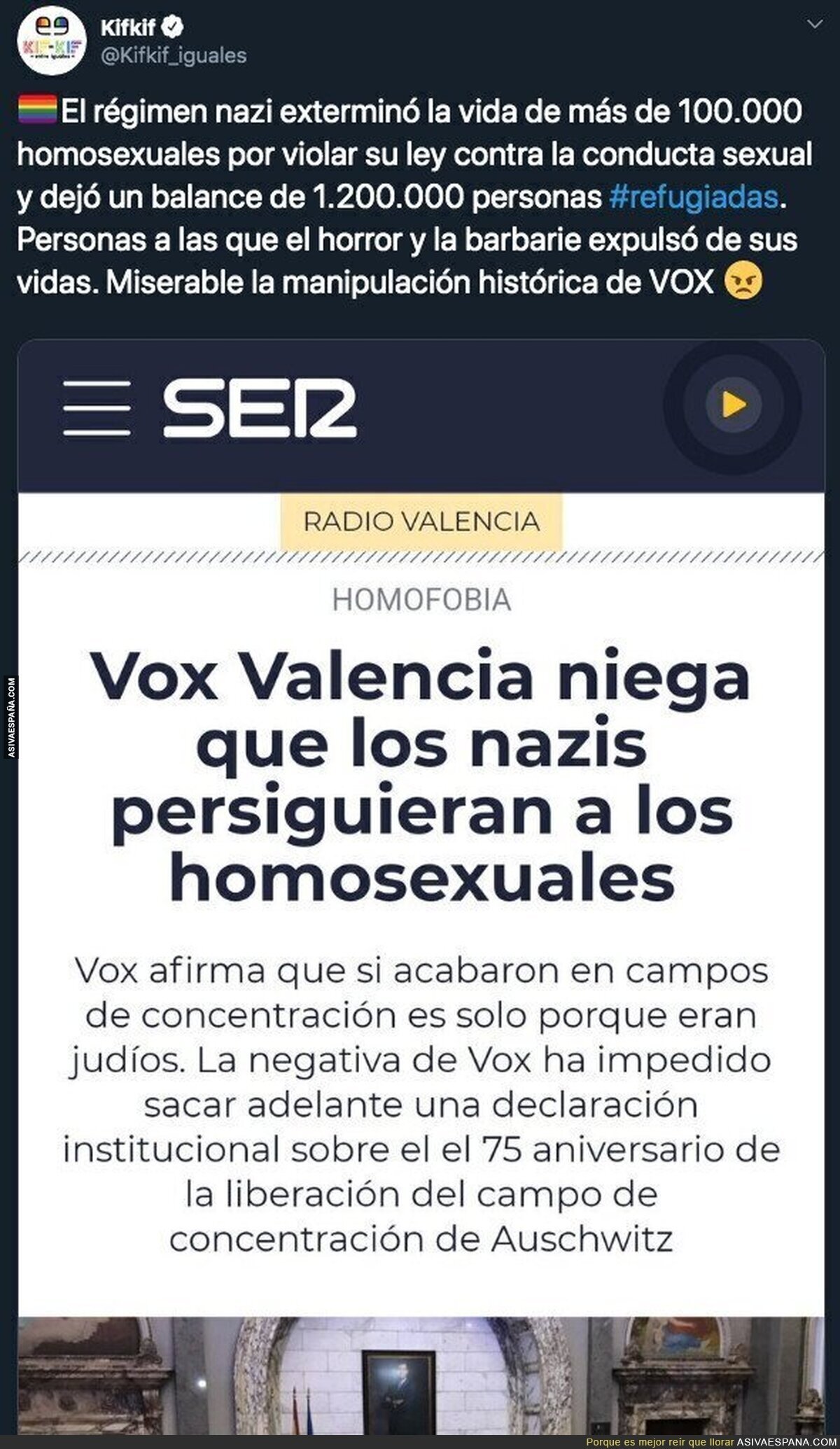 VOX Valencia niega lo evidente