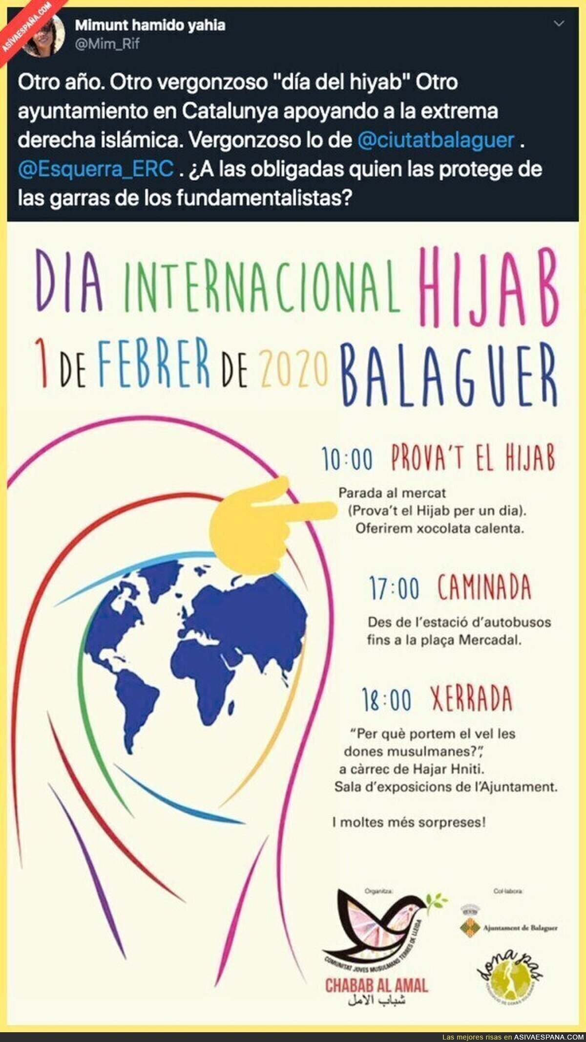 Las actividades por el Día Internacional del Hiyab