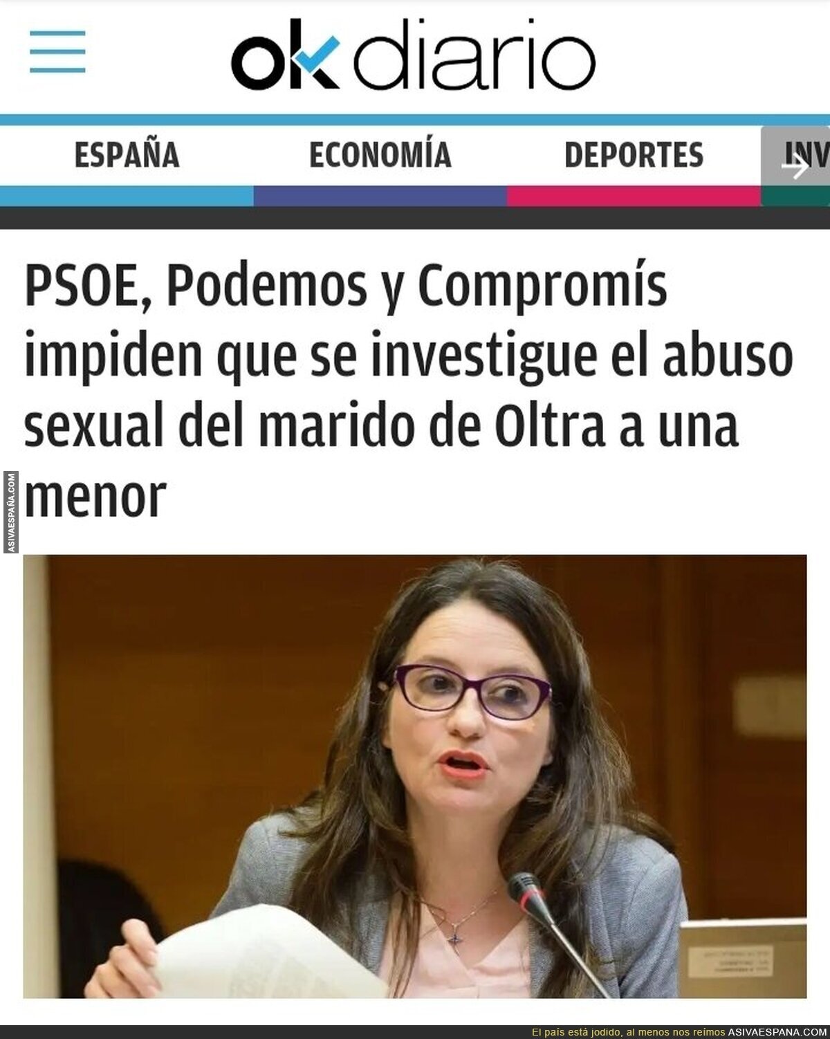 El particular feminismo de PSOE, Podemos y Compromís