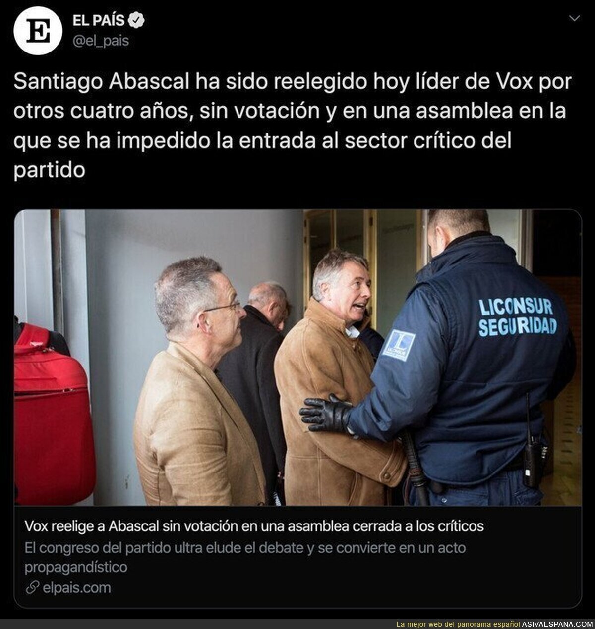 La dictadura que hay en VOX de la mano de Santiago Abascal