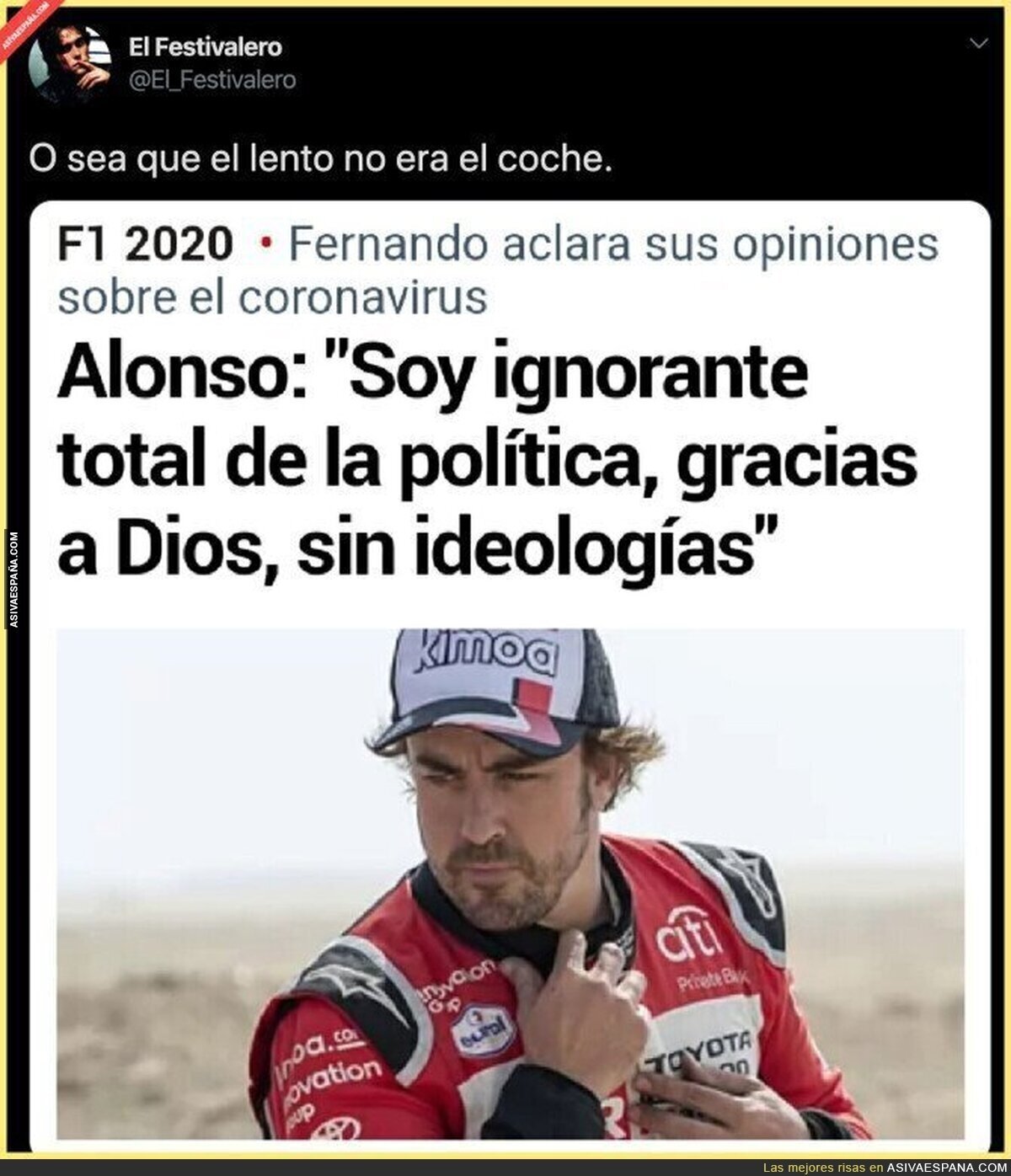 Simplemente Fernando Alonso